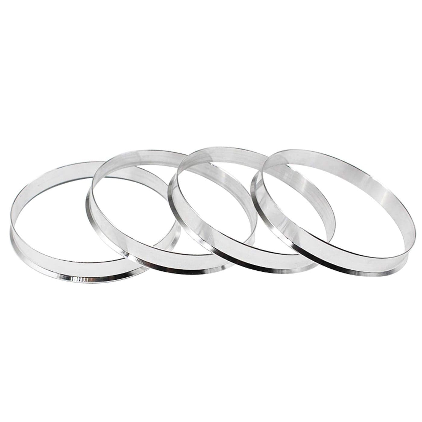 DCVAMOUS Alloy Aluminum Wheel Hub Centric Rings 661 to 641 Set of 4 Hubcentric Rings Performance Hubrings for 641mm Vehicle Hub with 661mm Center Bore Rim Compatible with Honda Accord Civic