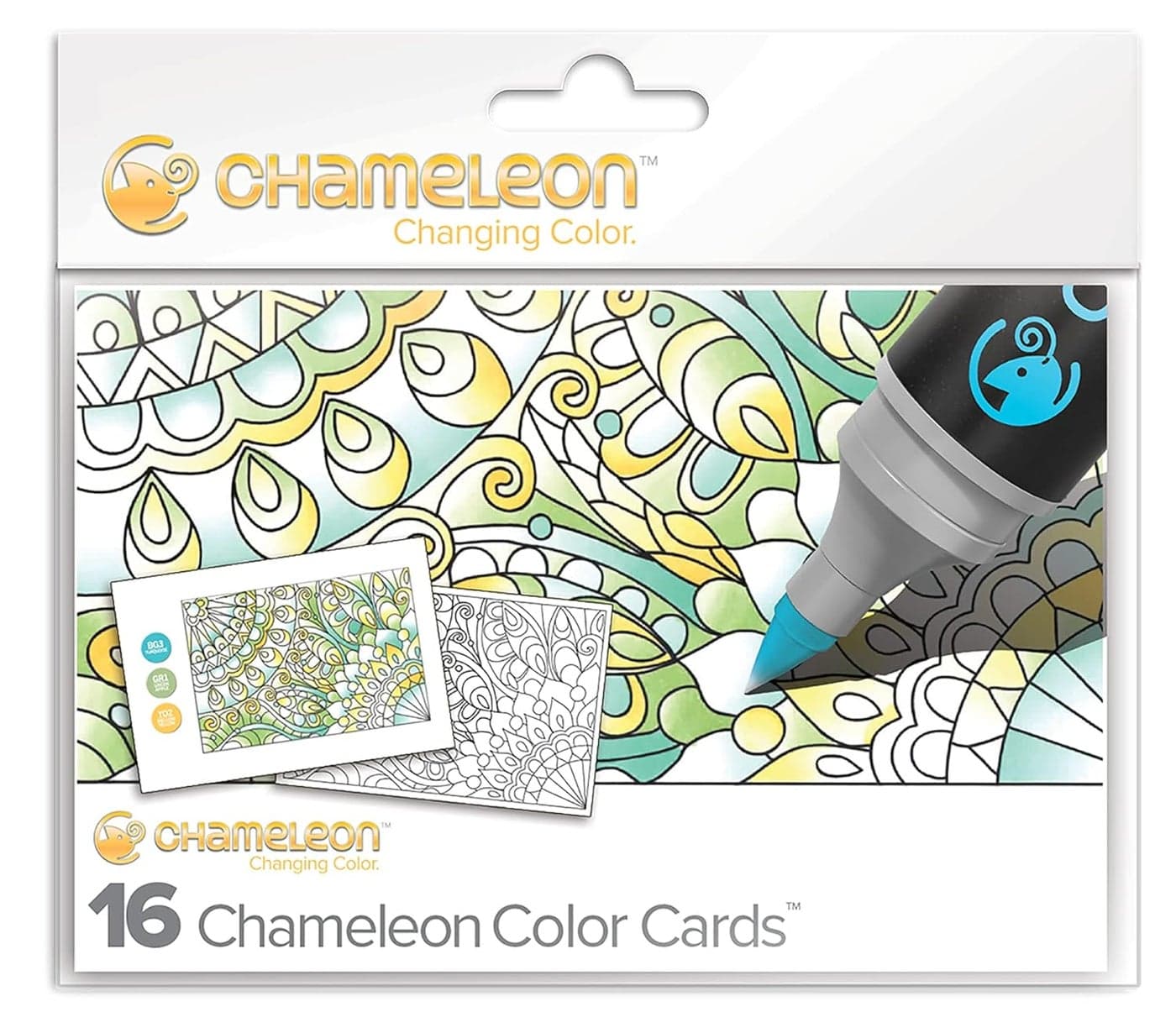 Chameleon Color Cards in Floral Patterns