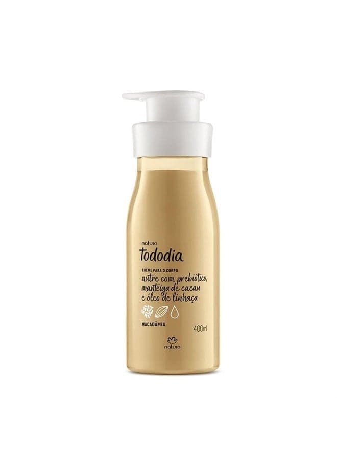 Natura - Linha Todo Dia (Macadamia) - Creme Hidratante Nutritivo Para o Corpo 400 Ml - (Natura - Every Day (Macadamia) Collection - Nourishing Body Moisturizing Cream 13.52 Fl Oz)