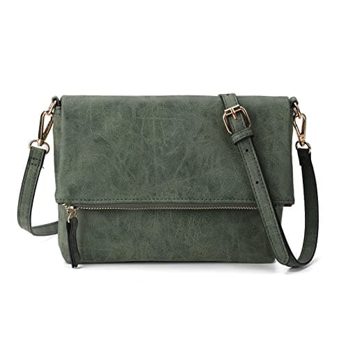 Gladdon Small Crossbody bags for Women Cross body Purse Shoulder Bag Green