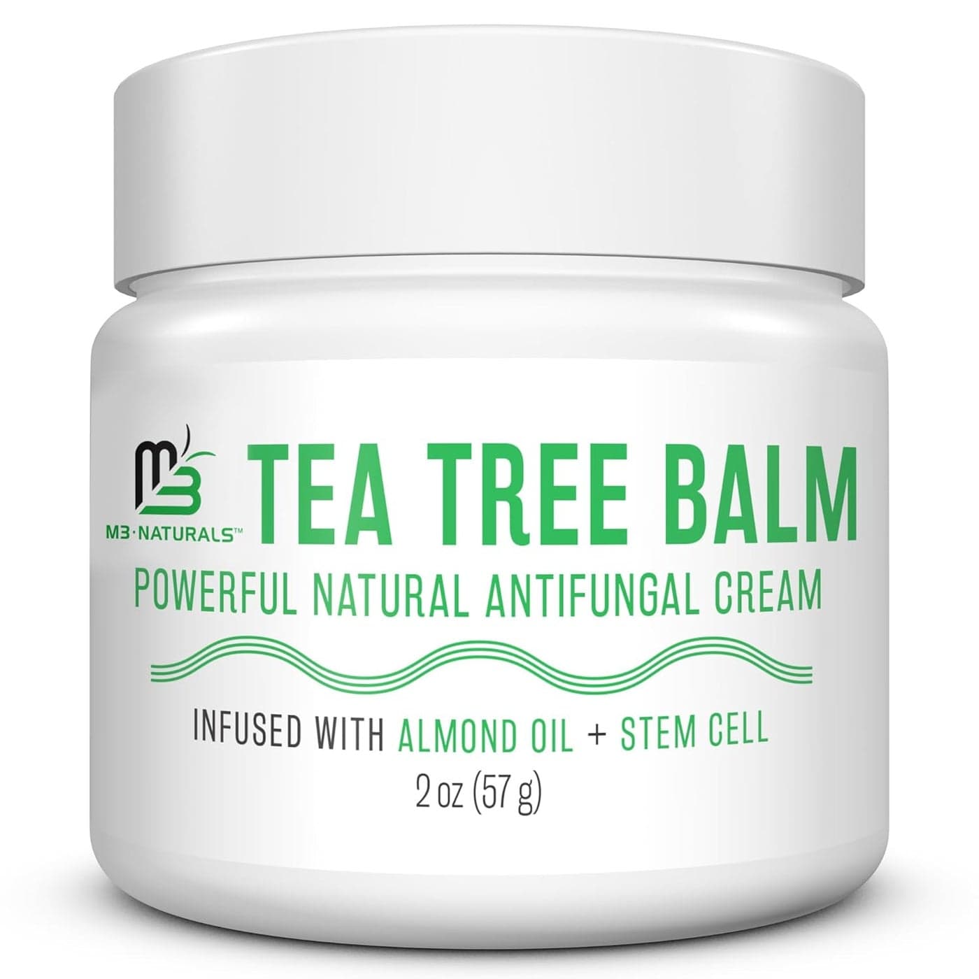 Tea Tree Oil Foot Balm - Use for Remedy for Athletes Foot, Toenail Repair, and Itchy Dry Skin | Fast Acting Irritation Relief from Eczema Psoriasis and Fungal Acne | Soothing 2 oz Skin Moisturizer