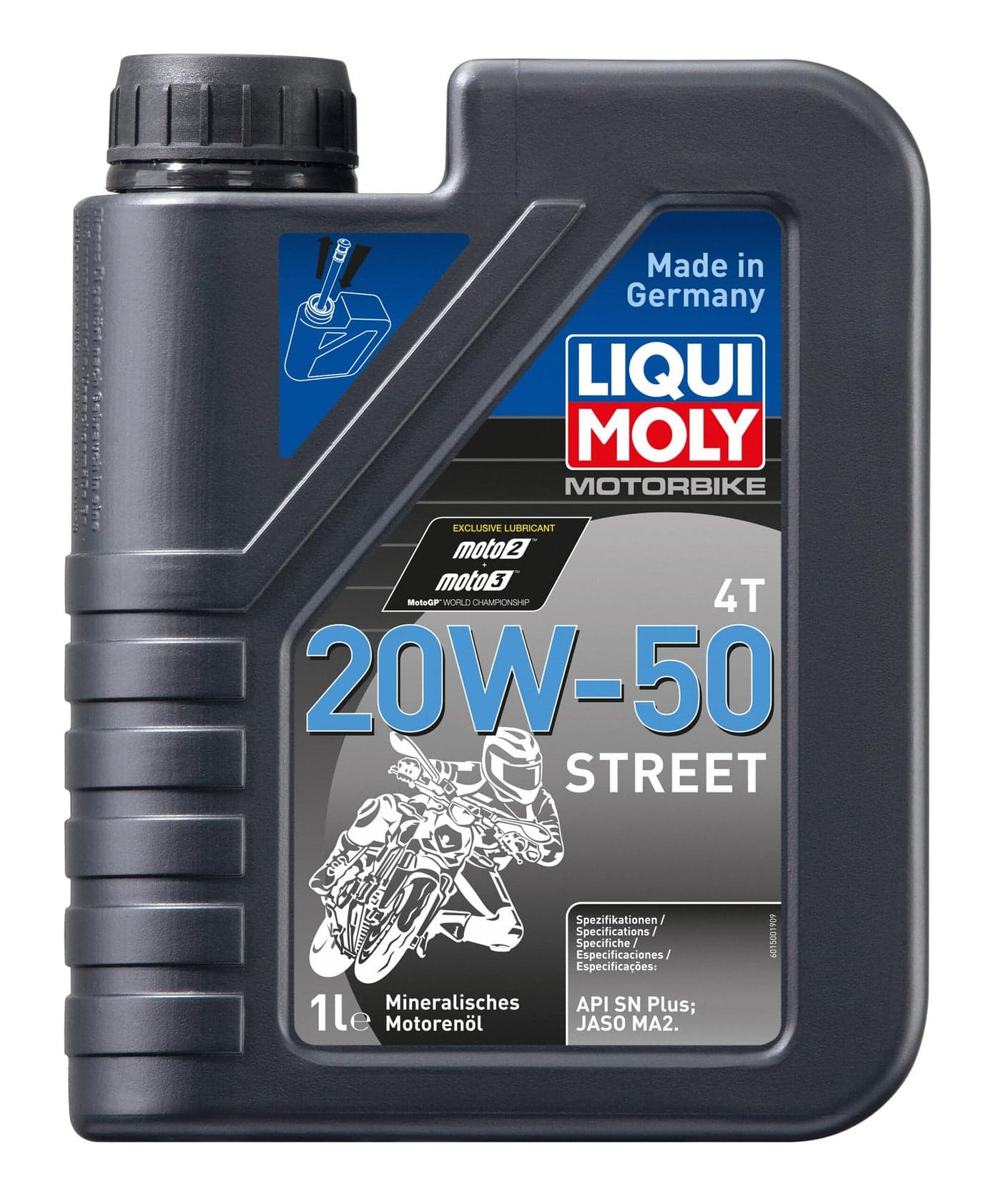 Liqui Moly 1500 Racing 4T Engine Oil 20W-50 | Compatible with Motorcycle