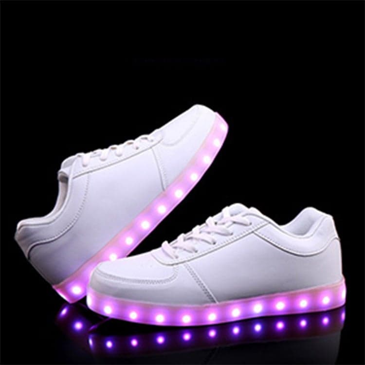 Led Colorful 518 Low Luminous Shoes Board Shoes Luminous Shoes Lovers Shoes Usb Charging Generation