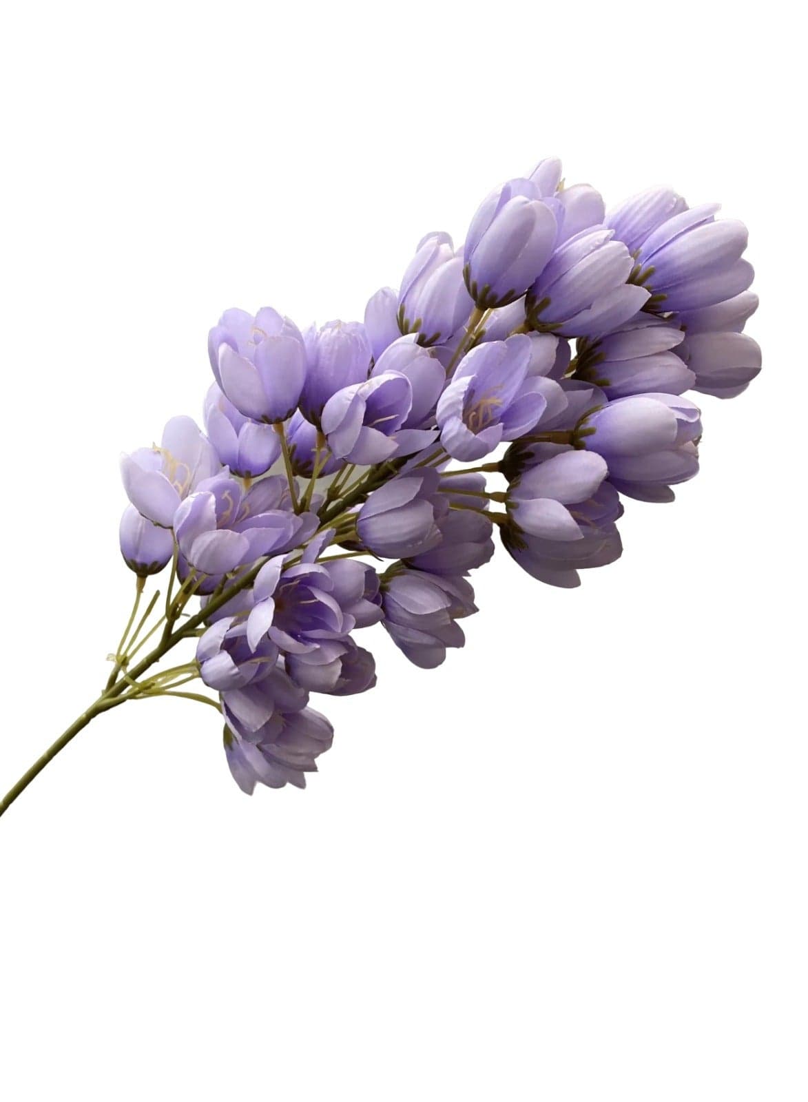 Tropical Delonix Wall Wedding Artificial Flowers Light Purple
