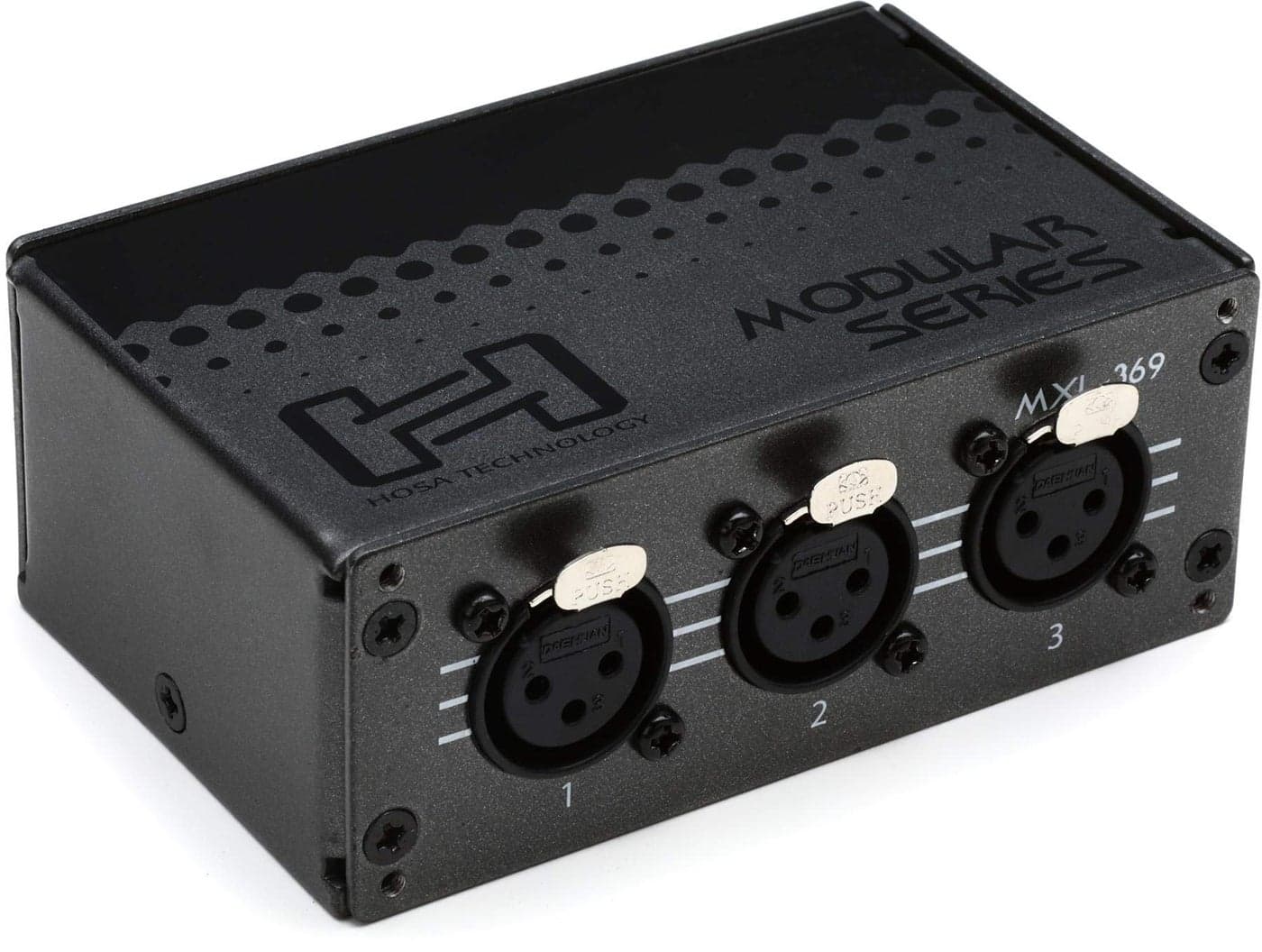 Hosa MXL-369 3-Point XLR Balanced Patchbay Module