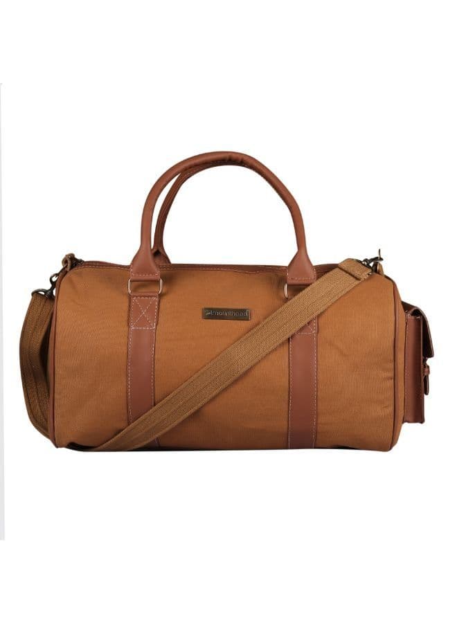 Cladius-N Messenger Bags Rust Pu Leather Set Of 1