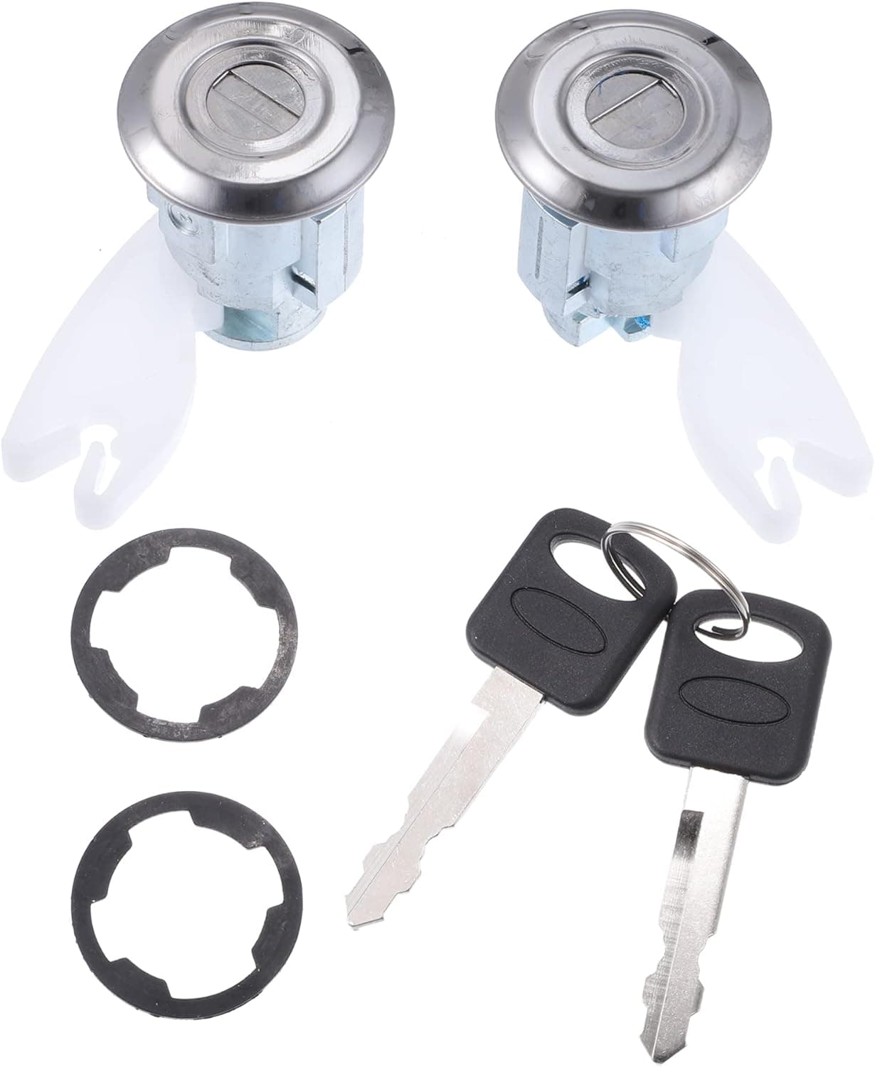 Motoforti Door Lock Cylinder Kit for Ford Explorer 1991-1995 with Keys