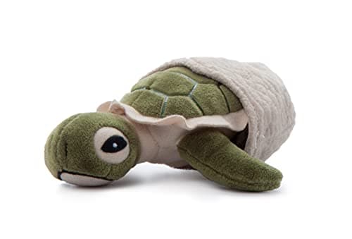 The Petting Zoo Hatchling Sea Turtle Stuffed Animal with Mini Shell Gifts for Kids Wild Onez Ocean Animals Hatchling Sea Turtle Plush with Mini Shell Toy 5 inches