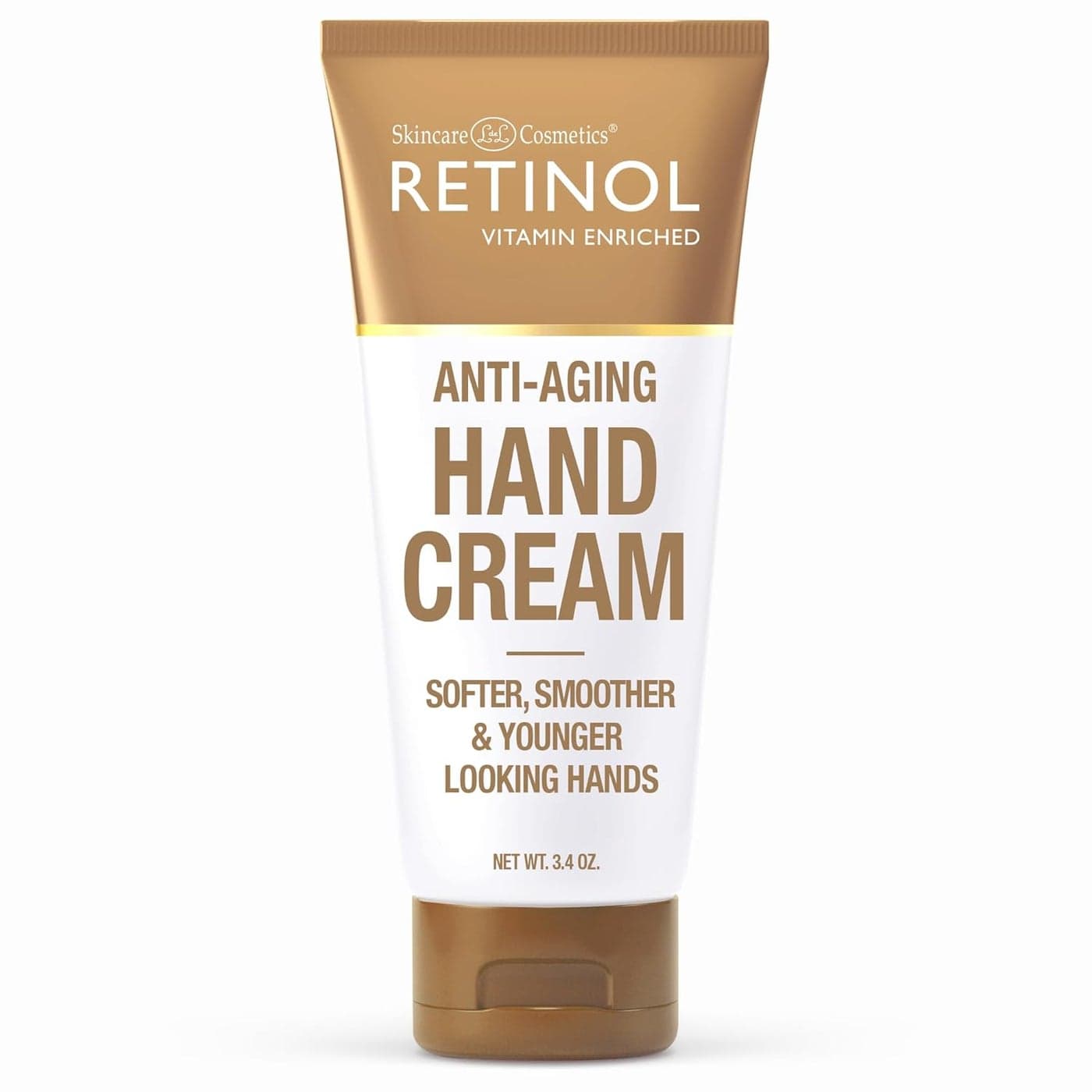 Retinol AntiAging Hand Cream The Original Brand For Younger Looking Hands Rich Velvety Hand Cream Conditions Protects Skin Nails Cuticles Vitamin A Minimizes Ages Effect on Skin