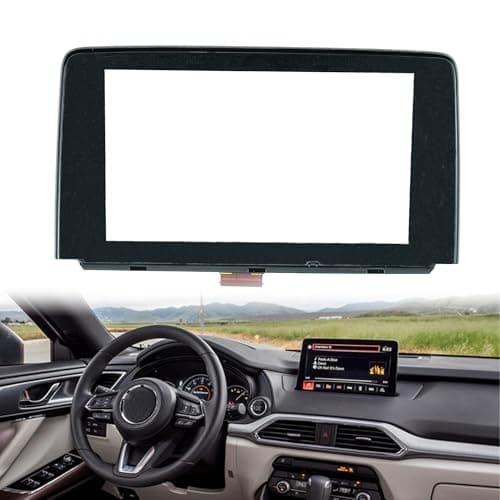 8" inch Digitizer Navigation Touch Screen Glass Compatible with 2016-2019 Mazda CX9 Replace #TK48-611J0 TK49-611JA TK49-61-1J0A TK49-611J0-B