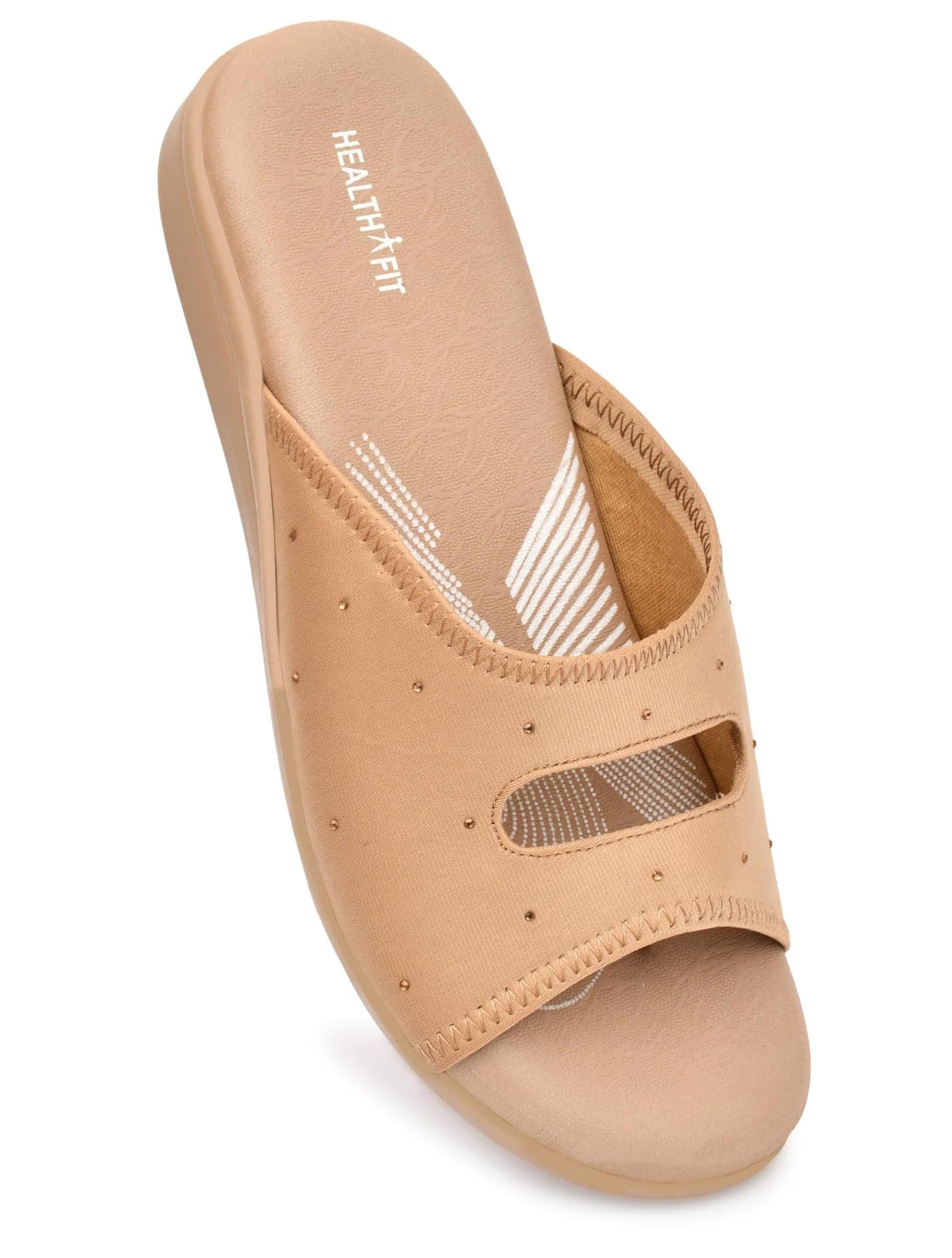 EXTRA SOFT Women's Comfortable Memory Foam Doctor Slippers/Flip-Flops|Fashionable Casual & Stylish|Lightweight & Breathable|Outdoor Synthetic Casual Chappals Sandals Ladies & Girls HF25SUL UK-8