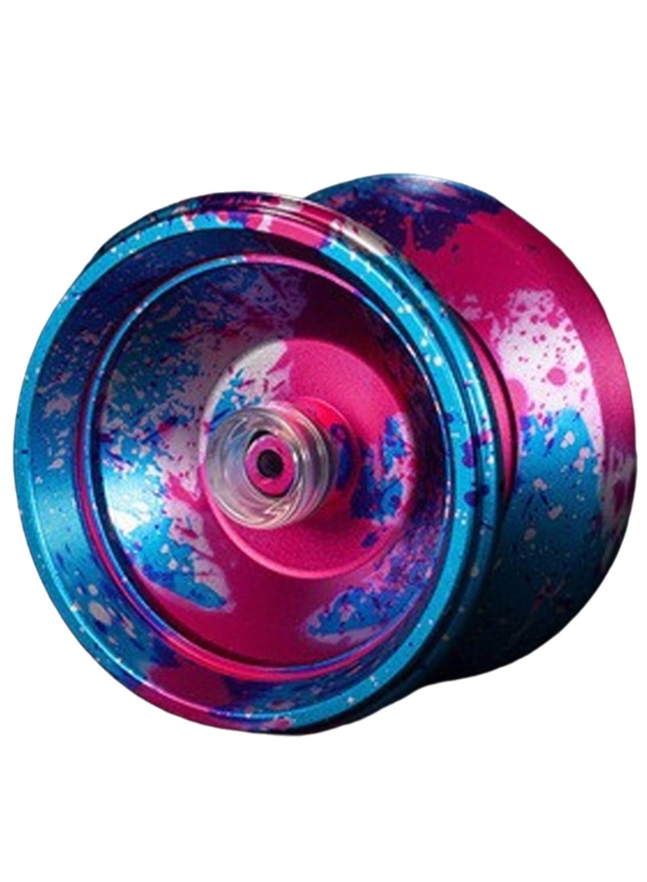 Camouflage Blue, Yo-Yo Professional Non-Reactive Yo-Yo For Kids And Adults, With Dual Use Modes, Metal Reactive Mode For Beginners + Yo-Yo Bearings + Ball String