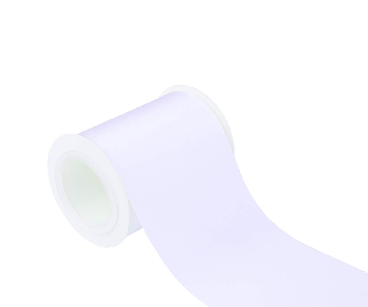 Ribbonitlux 3 Wide Double Face Satin Ribbon 5 Yards 029White Set for Gift Wrapping Party Decor Sewing Applications Wedding and Craft