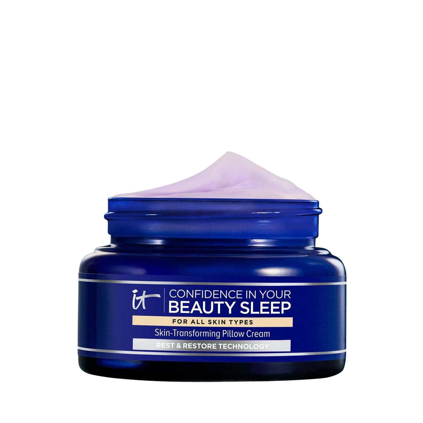 IT Cosmetics Confidence in Your Beauty Sleep Night Cream Visibly Improves Fine Lines Wrinkles Dryness Dullness Loss of Firmness With Hyaluronic Acid