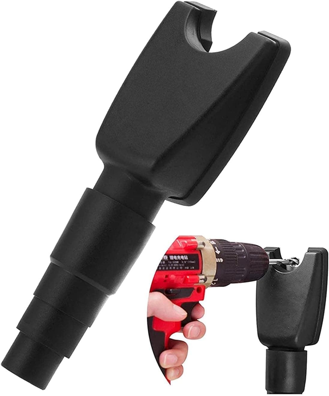 Sevia Dust Extraction Tool Vacuum Attachment Dust Collector Cleaner Quick Remove Woodworking Dust Debris from Drill Hole