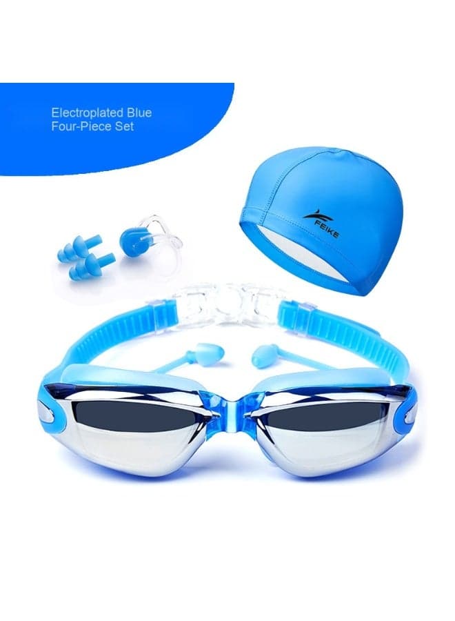 Direct from Manufacturer: Feike HD Waterproof Anti-Fog Swimming Goggles Set