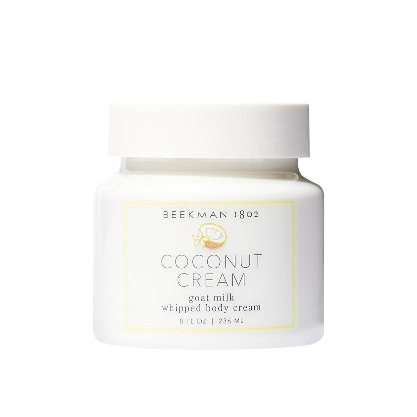 Beekman 1802 Whipped Body Butter Cream with Goat Milk Deeply Moisturizes Softens Skin Natural Gentle for All Skin Types NonGreasy CrueltyFree 8 oz Packaging May Vary