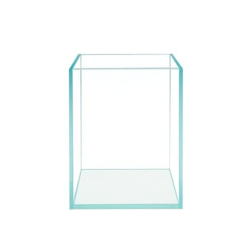 HIRO Aquatics Nano Tall Rimless Frameless Extra Clear Glass Aquarium, Low Iron Glass Tank, 5mm Glass, White Leveling Mat Included, w/Lids Options