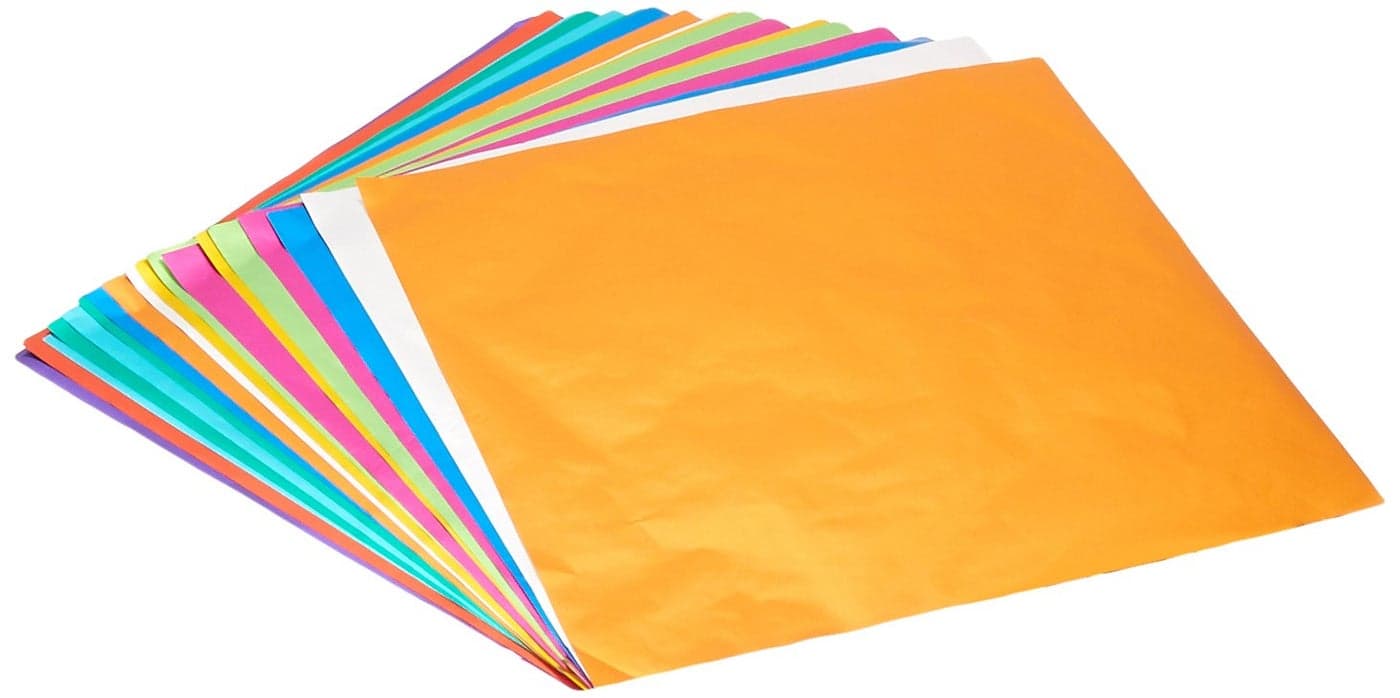 Origami Paper 975X975 18Pkg Assorted Foil
