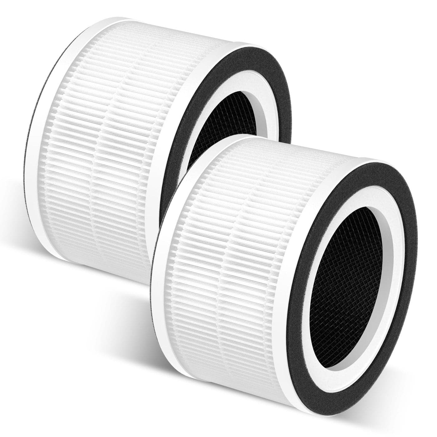 GoKBNY 2Pack FilloHaloAllo True HEPA Replacement Filter Compatible with FilloHaloAllo Purifier 3in1 H13 True HEPA Filtration Filters