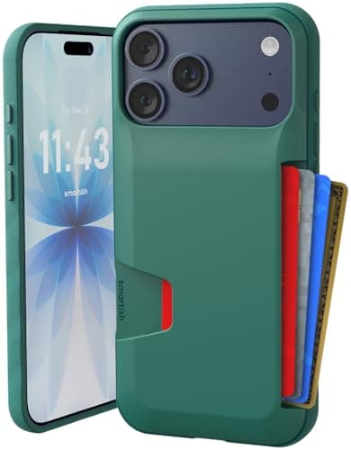 Smartish iPhone 17 Pro Max Wallet Case Wallet Slayer Vol 1 Slim Protective Credit Card Holder Drop Tested Hidden Credit Card Slot Cover for Apple iPhone 17 Pro Max So Jaded
