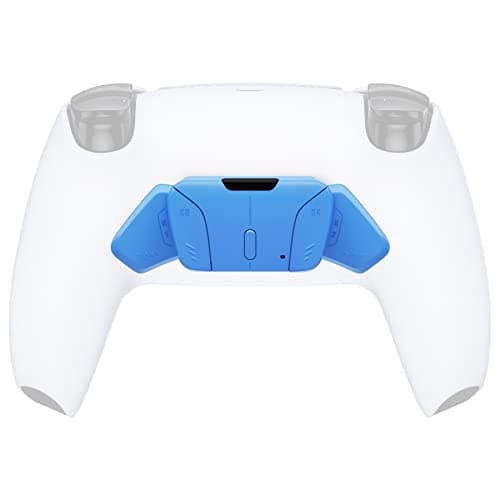 Starlight Blue Replacement Redesigned K1 K2 K3 K4 Back Buttons Housing Shell for PS5 Controller eXtremeRate RISE4 Remap Kit - Controller & RISE4 Remap Board NOT Included