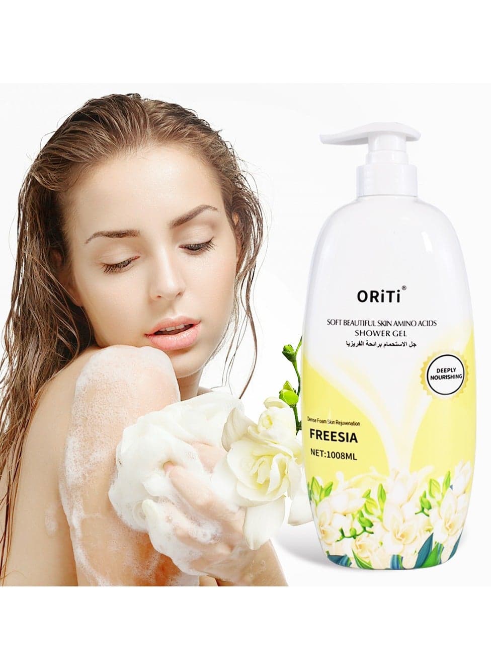 ORiTi FREESIA SHOWER GEL - 1008ML