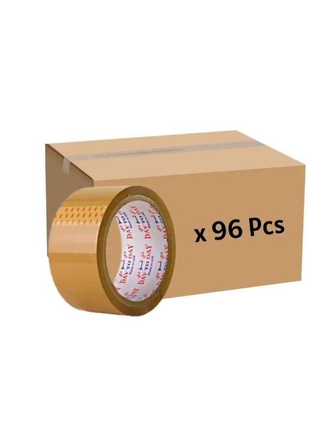 Day to Day Bulk Masking Brown Bopp Tape 50 Yards- 96pcs