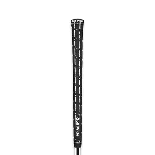 Golf Pride Tour Wrap Golf Grip - Comfortable, Durable Grip for Clubs - Classic Wrap Design with High-Tack Feel - Rubber Construction - Jumbo - Black