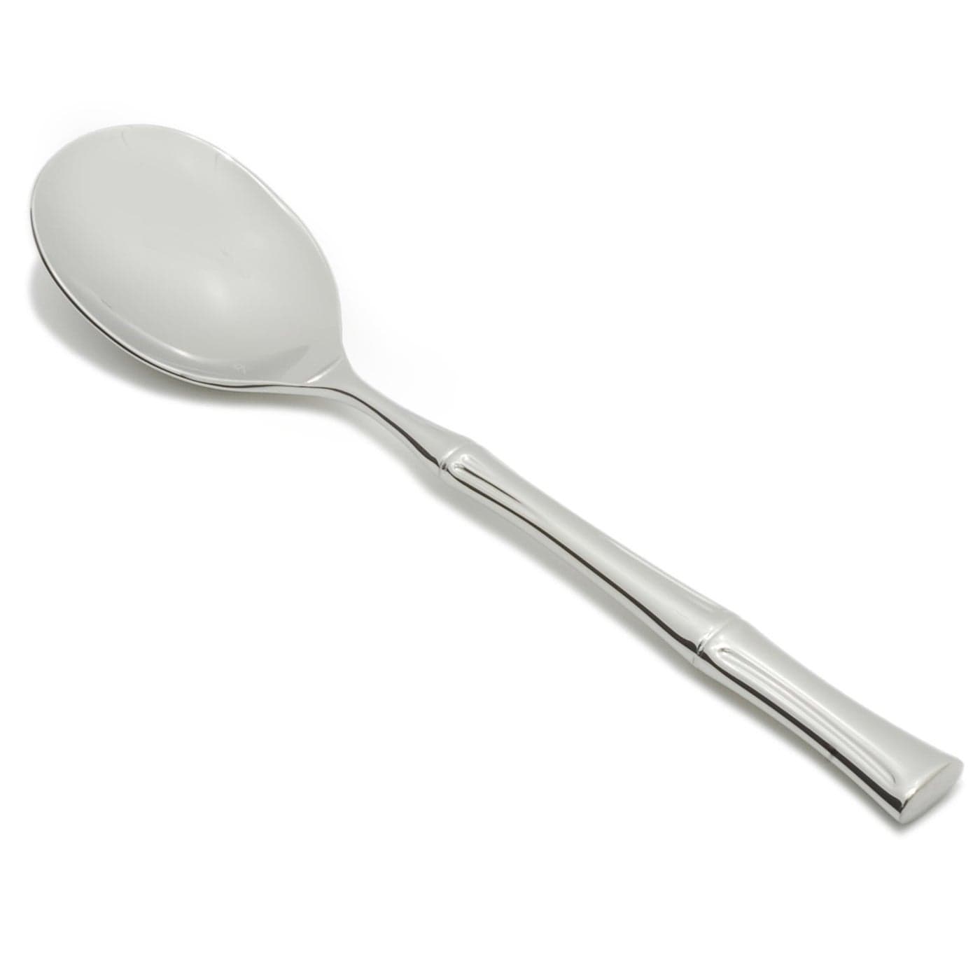 Fortessa Royal Pacific 1810 Stainless Steel Flatware Serving Spoon 10InchSilver