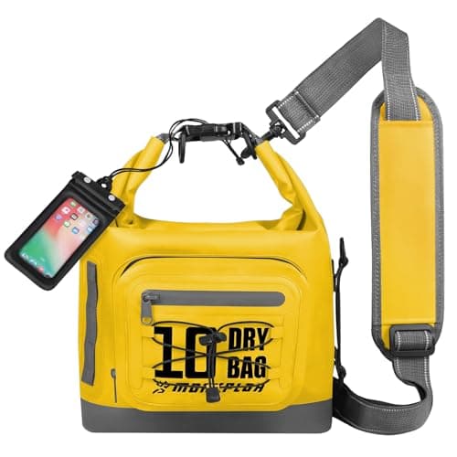 MORXPLOR Dry Bag Waterproof5L10L20L30L40L55L Roll Top Dry Bag Backpack with WaterProof Phone Case for SwimKayak