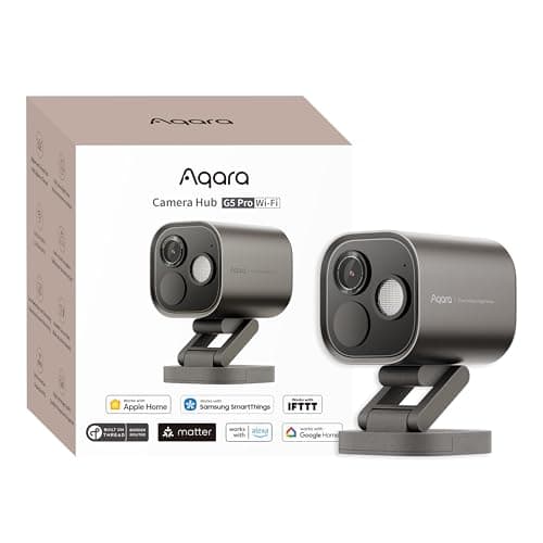 Aqara 4MP Camera Hub G5 Pro WiFi True Color Night Vision Security Camera Outdoor 245Ghz WiFi HomeKit Secure Video Thread Border Router Local Detection ThreadZigbee Supports AlexaGoogle Home