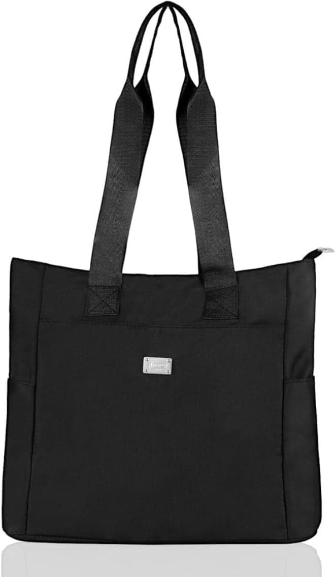 Tote Bags for Women, Waterproof Nylon Shoulder Bag, Large Capacity Lightweight Handbag for School Gym Workout Shopping Travel Daily Use