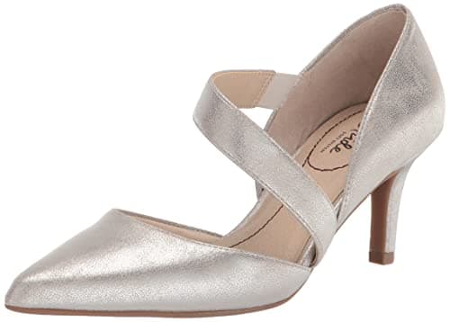 LifeStride Womens Suki Pumps Silver 5 M