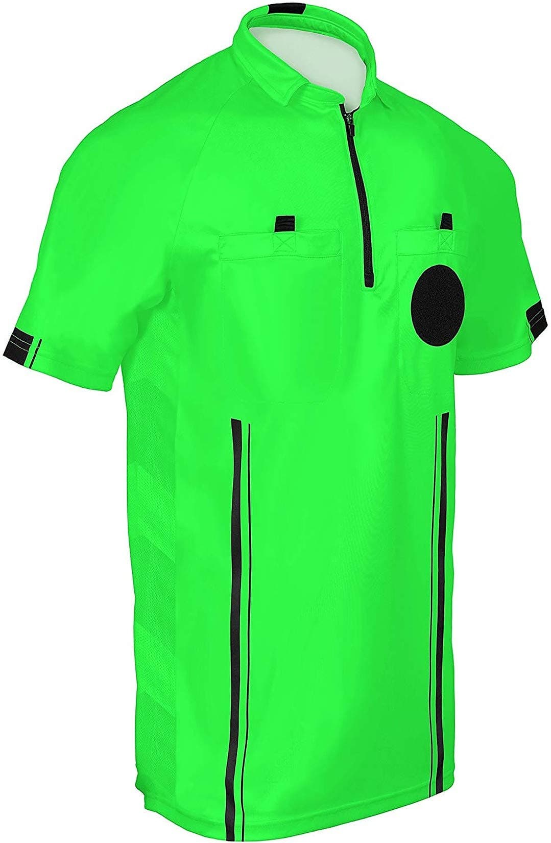 New! 2018 Soccer Referee Jersey (2018 Green, Adult Small)