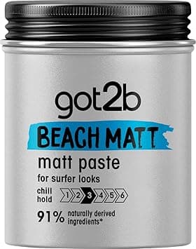 Got2b Beach Matt Medium Hold No Stickiness Matt Texture Hair Paste 100ml