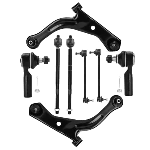 Front Suspension Kit Lower Control Arms Fit for Ford Escape 2005-2009(NOT FOR HYBRID), Fit for Mazda Tribute 2005-2009(NOT FOR HYBRID), Fit for Mercury Mariner 2005-2009 (NOT FOR HYBRID) - 8 pcs