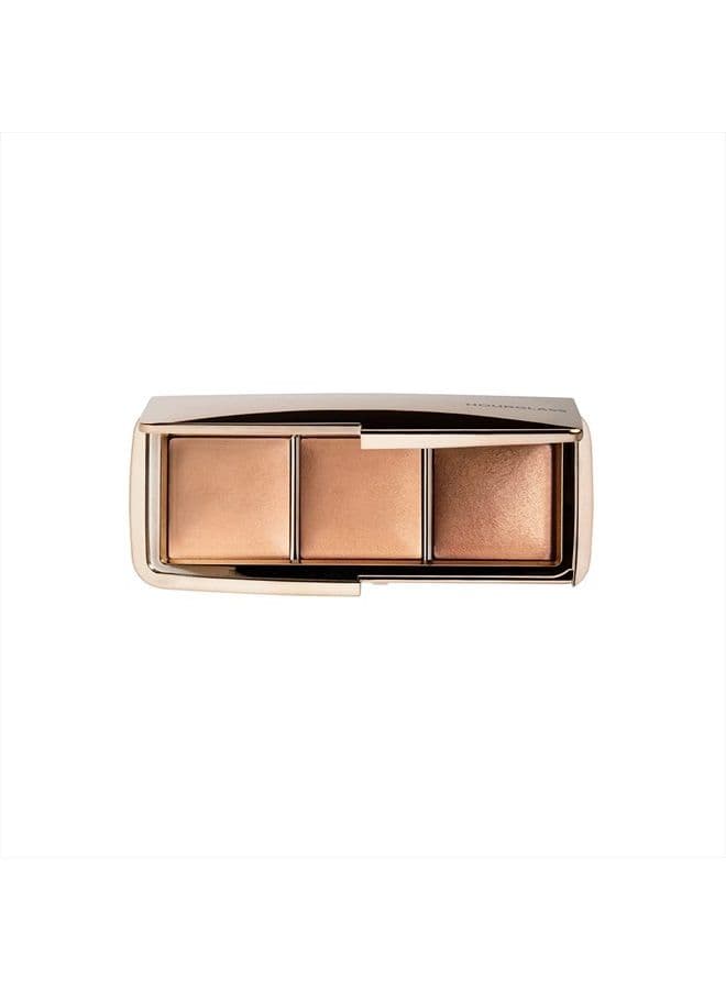 Hourglass Ambient Lighting Palette Volume II, 3 Shade Vegan Finishing Powder & Bronzer Palette (Soft Light - Radiant Light - Golden Bronze Light)