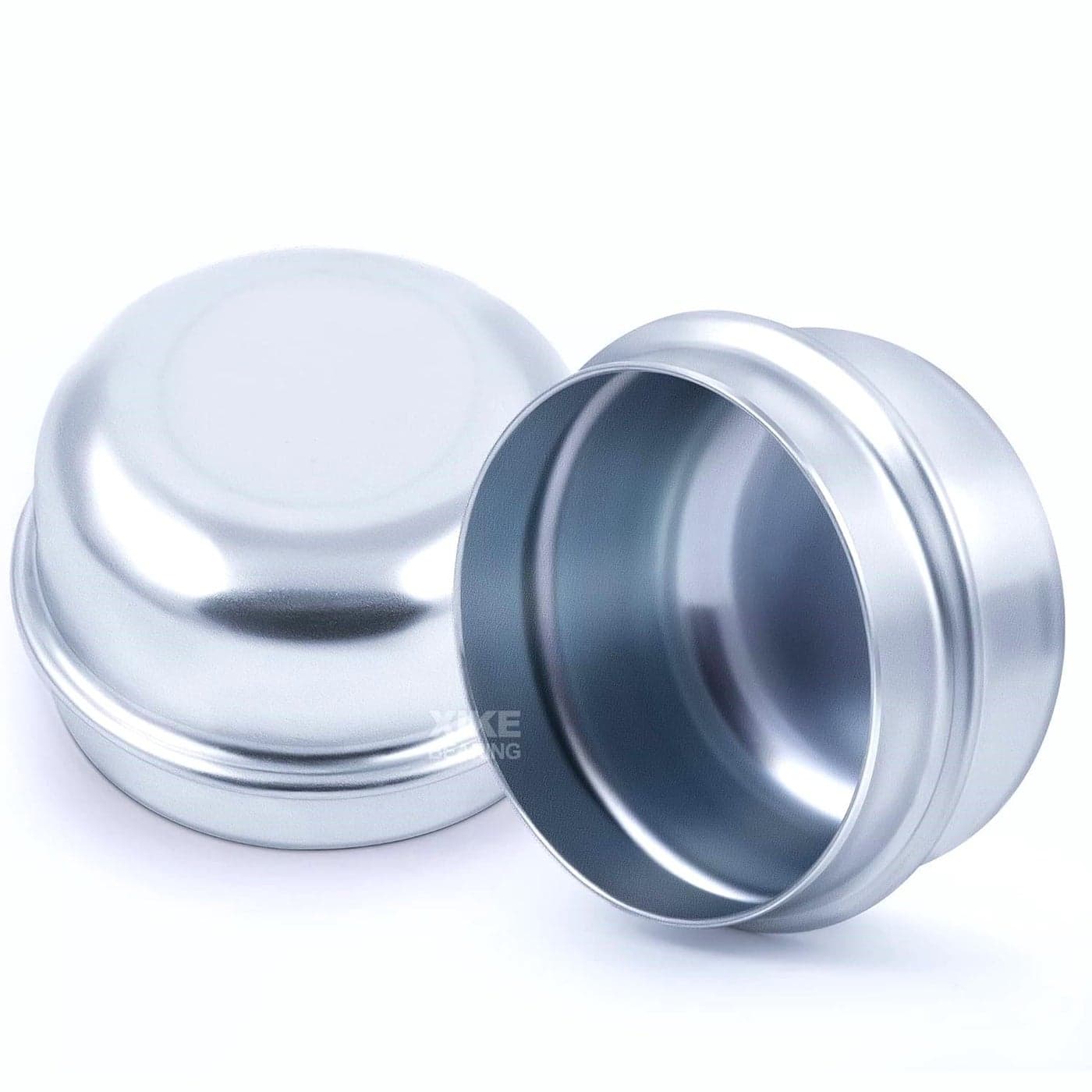 XIKE 2 Set 178 OD Trailer Bearings Dust Cap Grease Cap Fits 34 Trailer Wheel Hub Axles