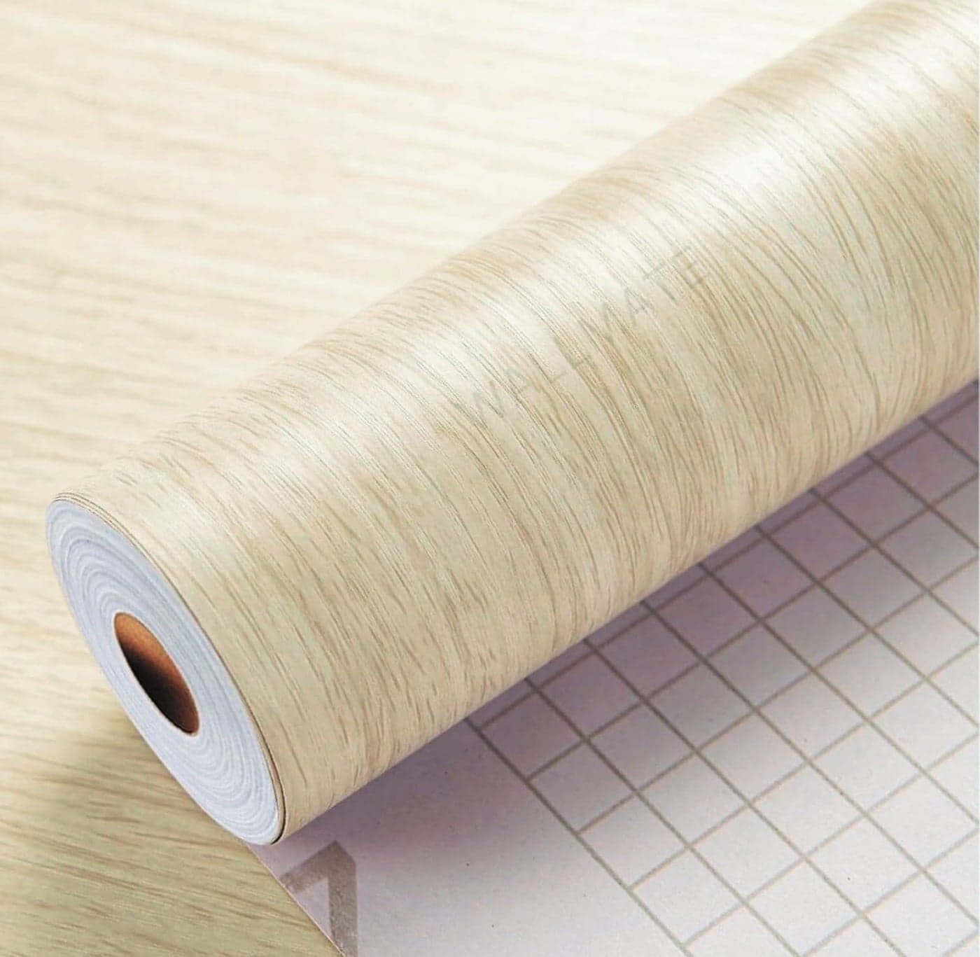 WALLMATE™ Self Adhesive Vinyl Wood Grain Wallpaper for Furniture Vinyl Stickers Wooden Door Desktop Wall Papers Kitchen Wallpaper (16 x 120 Inch,Oak Wooden)