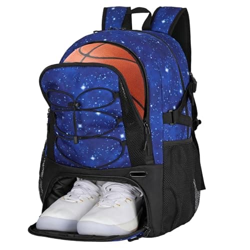Goloni Basketball BackpackLarge Sports Bag with Ball Compartment Shoe CompartmentBasketball Bag Fit Volleyball soccerGym