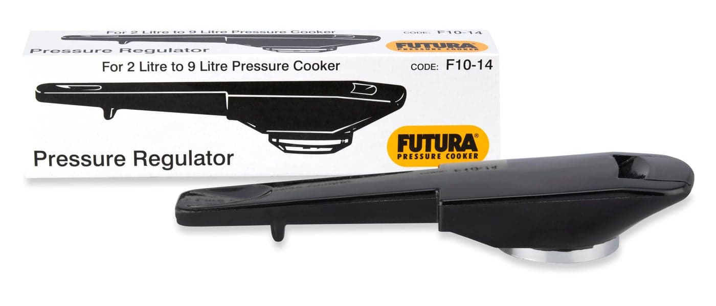 Hawkins Brass Futura Pressure Regulator For All Futura Pressure Cookers Silver Standard BP Futura PR VWF 9 Liter