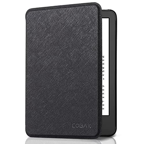 CoBak Case for All New 6 Inch Kindle 2024 and 2022 (11 Generation) - PU Leather Smart Cover, Auto Sleep and Wake, Premium Protective Case for Kindle Basic