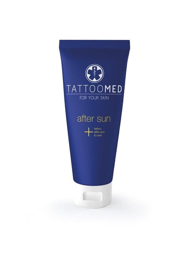 After Sun 100ml - tattoo-after sun, color protection for tattoed skin, tattoo care & cream by TattooMed
