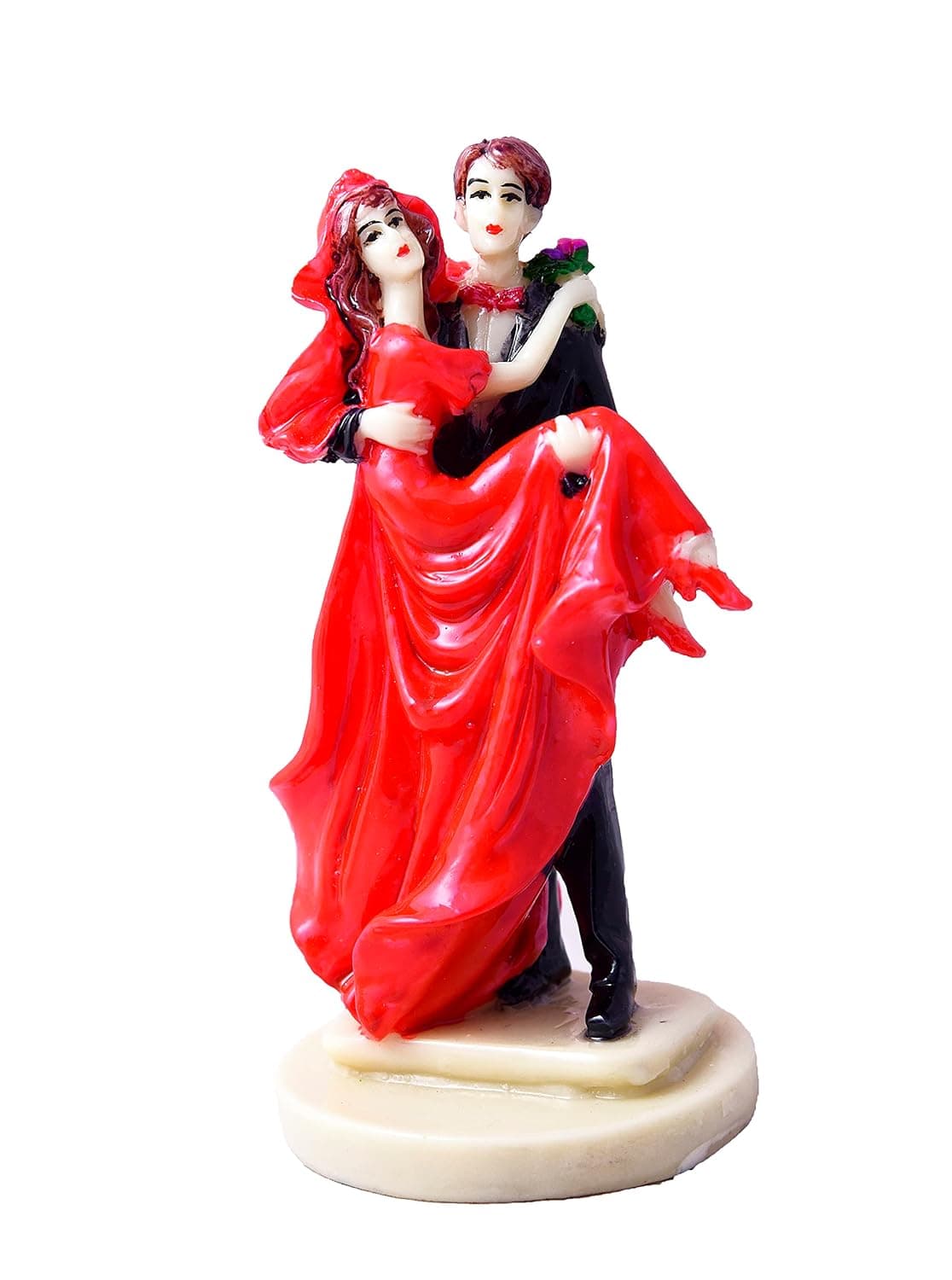MANTOUSS Love Couple Showpiece Valentine Day Gifts for Girlfriend Valentine Day Gifts for Boyfriend Roamtic Love Couple Statue for Home Decoration Gift Showpiece
