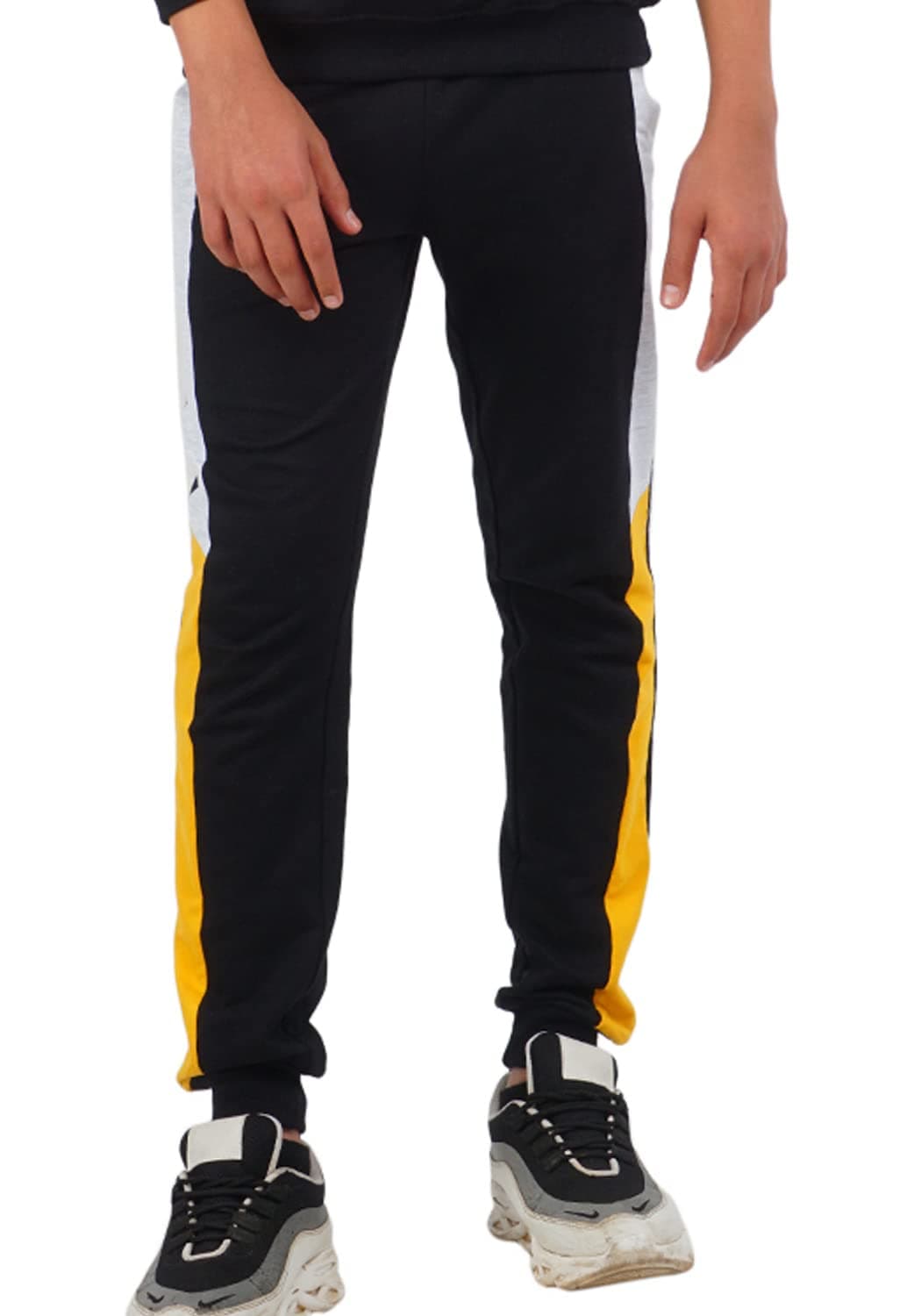 Real Basics Boys Regular Fit Mid Rise Track Pant(RB-BB-TP-P1-YGB-1516-005_Multicolor_15 Years - 16 Years)