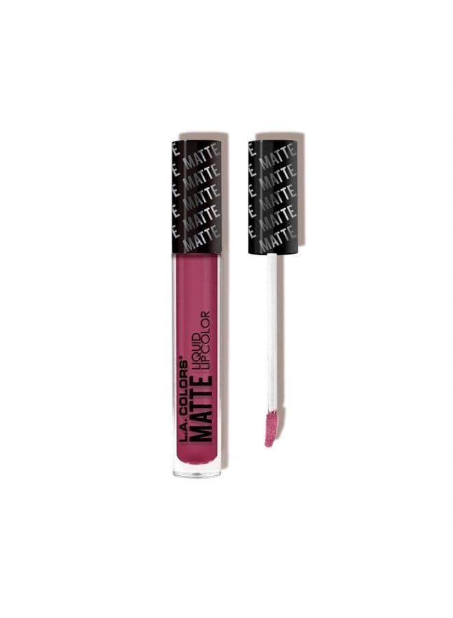 L.A. Colors Matte Liquid Lip Color, Perfection, 1 Ounce