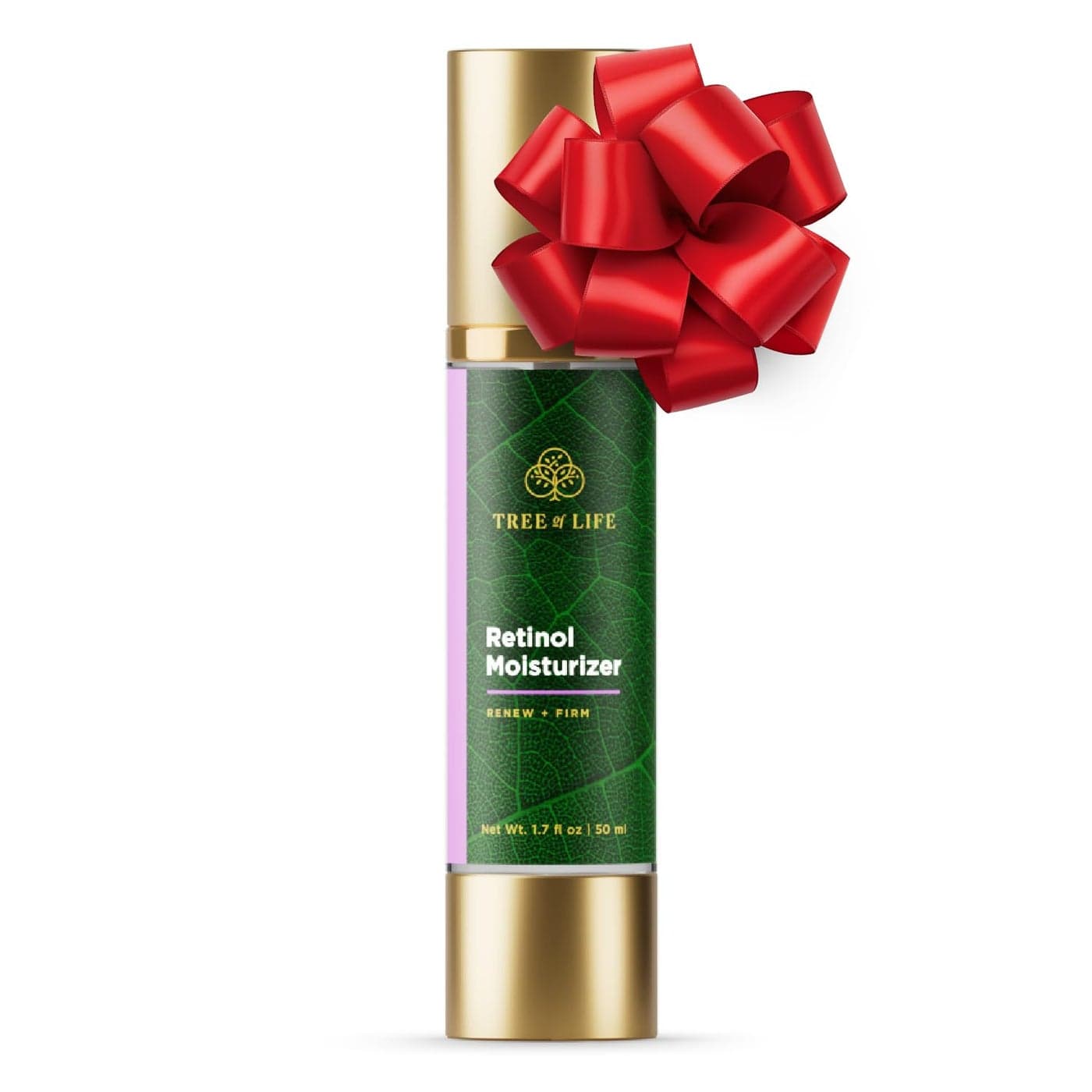Tree of Life Beauty Moisturizer Retinol Face Cream AntiAging Brightens Skin Reduces Fine Lines Wrinkles DermatologistTested to Sensitive Skin NonGreasy Facial Skin Care 17 FlOz