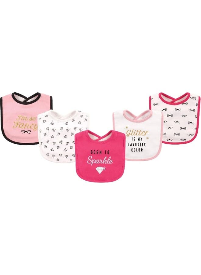 Hudson Baby Unisex BabyCotton Bibs