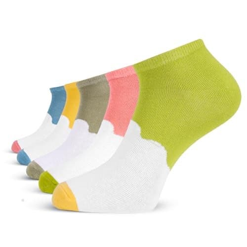 ANCHOR, Ankle Length Socks for Women, Pack of 5 Pairs Socks